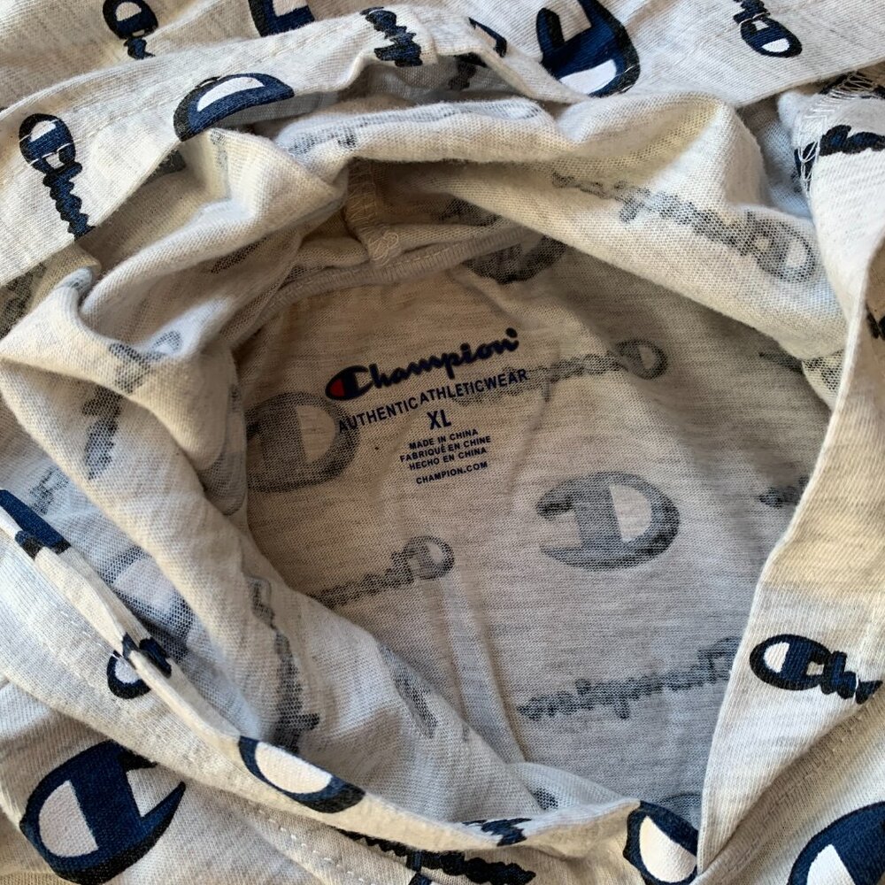NWOT Champion Lightweight Hoodie Long Sleeve T-shirt Boys XL - Picture 6 of 7